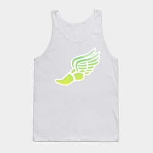 Yellow/Green Ombre Track Shoe Tank Top